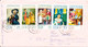 Germany DDR Cover Sent To Switzerland 13-11-1974 With Complete Set Of 6 Slossmuseum Arnstadt (1 Stamp On The Backside Of - Autres & Non Classés