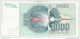 YUGOSLAVIA 1000 DINARA 1991 P-110 CIRC  [YU110circ] - Yugoslavia