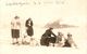 Cpa Carte-photo Cairol à Luchon (31), Jeunes Femmes Dans La Neige à Superbagnères En Février 1923, Luge Et Ski - Luchon