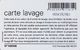 # Carte A Puce Portemonnaie  Lavage BP - Fleurs - Orange - 6u - Puce2? - Offerte Gratté + 2u Marqueur - Tres Bon Etat - - Lavage Auto