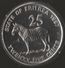 ERITREA 25 CENTS 1997 KM# 46 ANIMAL ZEBRE - Erythrée