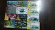 U.s.a-prepiad Card-(set12)-(12cards)-used Card+3card Prepiad Free - Andere & Zonder Classificatie