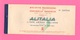 Alitalia LAI Avion Flight Biglietto 1959 Roma Paris Roma + 2 Ricevute - Europe