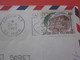 Timbre Seul Sur Lettre Illustrée 1989 Océanie Papeete Tahiti Europe France Lettre & Document Par Avion Air Mail- Paris - Tahiti