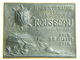 Genéve - SUISSE / SWITZERLAND - Plaquette Du 200 Anniversaire De La Naissance De Rousseau (1912) Aluminium / 45x35 Mm - Altri & Non Classificati