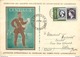 1952 - EXPOSITION INTERNATIONALE DU CENTENAIRE DES TIMBRES POSTE LUXEMBOURGEOIS - CPA ILLUSTREE - TIMBRE P.A. N°16 - In Gedenken An