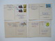 Delcampe - DDR 1986 - 88 Postkarten 215 Stück Sondermarken / Schmalspurbahn Zusammendrucke Viele Saubere Tagesstempel. Bedarf! - Verzamelingen (zonder Album)