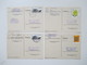 Delcampe - DDR 1986 - 88 Postkarten 215 Stück Sondermarken / Schmalspurbahn Zusammendrucke Viele Saubere Tagesstempel. Bedarf! - Collections (without Album)