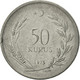 Monnaie, Turquie, 50 Kurus, 1975, SUP, Stainless Steel, KM:899 - Turkije