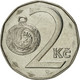 Monnaie, République Tchèque, 2 Koruny, 1994, SUP, Nickel Plated Steel, KM:9 - Tsjechië