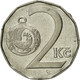 Monnaie, République Tchèque, 2 Koruny, 1995, SUP, Nickel Plated Steel, KM:9 - Tsjechië