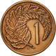 Monnaie, Nouvelle-Zélande, Elizabeth II, Cent, 1967, SUP, Bronze, KM:31.1 - Nieuw-Zeeland