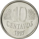 Monnaie, Brésil, 10 Centavos, 1997, SUP, Stainless Steel, KM:633 - Brésil