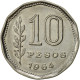 Monnaie, Argentine, 10 Pesos, 1964, SUP, Nickel Clad Steel, KM:60 - Argentine