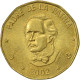 Monnaie, Dominican Republic, Peso, 2002, TTB+, Laiton, KM:80.2 - Dominicana