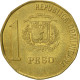 Monnaie, Dominican Republic, Peso, 2002, TTB+, Laiton, KM:80.2 - Dominicaine