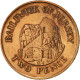 Monnaie, Jersey, Elizabeth II, 2 Pence, 1990, TTB+, Bronze, KM:55 - Jersey