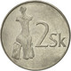 Monnaie, Slovaquie, 2 Koruna, 1994, SUP, Nickel Plated Steel, KM:13 - Slovakia