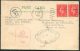 1944 GB James Coppock Ltd, Old Street, London Double Censor Postcard - Goussainville, Seine Et Oise, France - Covers & Documents