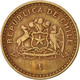 Monnaie, Chile, 100 Pesos, 1987, Santiago, TTB, Aluminum-Bronze, KM:226.1 - Chile