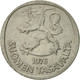 Monnaie, Finlande, Markka, 1976, TTB+, Copper-nickel, KM:49a - Finlande