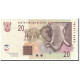 Billet, Afrique Du Sud, 20 Rand, 1999, Undated, KM:124b, NEUF - Afrique Du Sud