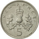 Monnaie, Grande-Bretagne, Elizabeth II, 5 New Pence, 1971, TTB, Copper-nickel - 5 Pence & 5 New Pence