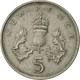 Monnaie, Grande-Bretagne, Elizabeth II, 5 New Pence, 1970, TTB, Copper-nickel - Autres & Non Classés