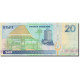 Billet, Fiji, 20 Dollars, 2002, Undated (2002), KM:107a, NEUF - Fidji