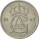 Monnaie, Suède, Gustaf VI, 50 Öre, 1965, TTB+, Copper-nickel, KM:837 - Suède