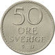 Monnaie, Suède, Gustaf VI, 50 Öre, 1970, TTB+, Copper-nickel, KM:837 - Suède