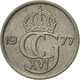 Monnaie, Suède, Carl XVI Gustaf, 10 Öre, 1977, SUP, Copper-nickel, KM:850 - Suède