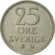 Monnaie, Suède, Gustaf VI, 25 Öre, 1973, SUP, Copper-nickel, KM:836 - Suède