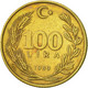 Monnaie, Turquie, 100 Lira, 1989, SUP, Aluminum-Bronze, KM:988 - Turquie