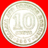 § GREAT BRITAIN: MALAYA AND BRITISH BORNEO &#x2605; 10 CENTS 1957H! LOW START&#x2605; NO RESERVE! - Malaysie