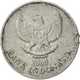 Monnaie, Indonésie, 100 Rupiah, 2000, TTB, Aluminium, KM:61 - Indonésie