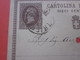 1876 Cartolina Postale Integer Entiers Postaux Genova Italia-Italie1861-1944 Royaume 1861-78 Victor Emmanuel II -Trento - Entero Postal