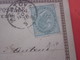 1876 Cartolina Postale Integer Entiers Postaux Genova Italia-Italie1861-1944 Royaume 1861-78 Victor Emmanuel II -Trento - Entero Postal