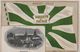 LAUSANNE &rarr; Banner-Karte Liberte Et Patrie Anno 1909  &#x25BA;Balkenstempel CULLY&#x25C4; - Cully