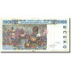 Billet, West African States, 5000 Francs, 1995, 1995, KM:713Kd, TB+ - États D'Afrique De L'Ouest