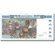 Billet, West African States, 5000 Francs, 1995, 1995, KM:713Kd, TTB+ - West African States