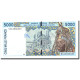 Billet, West African States, 5000 Francs, Undated (1992-2003), Undated - West African States