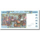 Billet, West African States, 5000 Francs, Undated (1992-2003), Undated - West African States