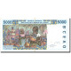 Billet, West African States, 5000 Francs, 1995, 1995, KM:713Kd, TTB+ - West African States