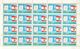 "Lebanon Liban 1967 San Francisco Pact UN Complete Set Of 6 On Sheet Of 20 MNH - Lebanon