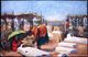 LAMENTATIONS ON ALL SOULS DAY - TAMIL WOMAN - INDIA -  VINTAGE POSTCARD - India