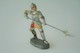 Elastolin, Lineol Hauser, Knight / Crussader - Knight Defending With Pike, 1950, Vintage Toy Soldier - - Figurines