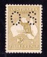 Australia 1915 Kangaroo 3d Olive 3rd Wmk Die 1 Perf OS MNH - Ungebraucht