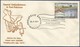 PAKISTAN MNH 1971 FIRST DAY COVER FDC COASTAL EMBANKMENTS IN EAST PAKISTAN MAP - Pakistan