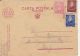 REVENUE STAMP, COAT OF ARMS, STAMPS ON MILITARY POSTCARD, 1948, ROMANIA - Lettres & Documents